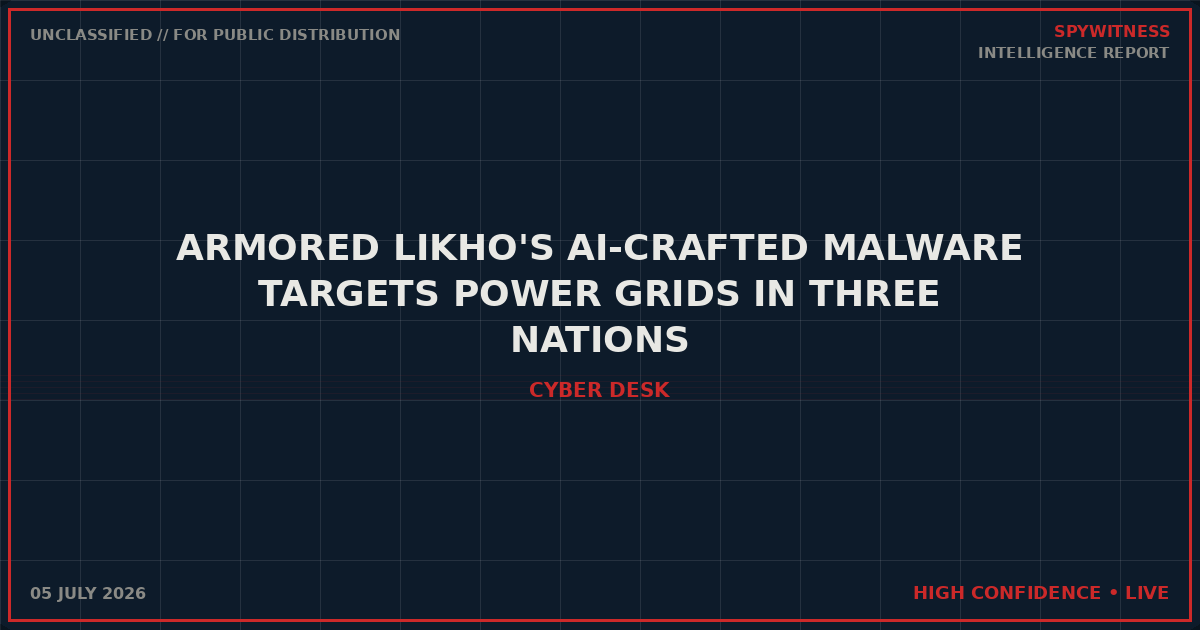 AI Malware Strike Power Grids