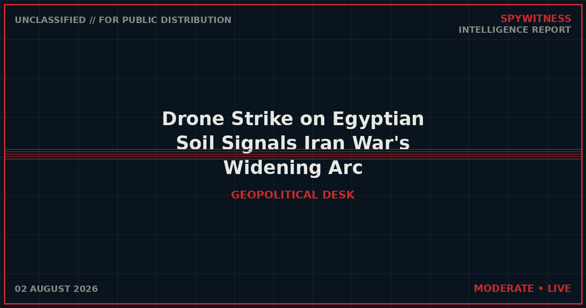 rone Strike on Egyptian Soil