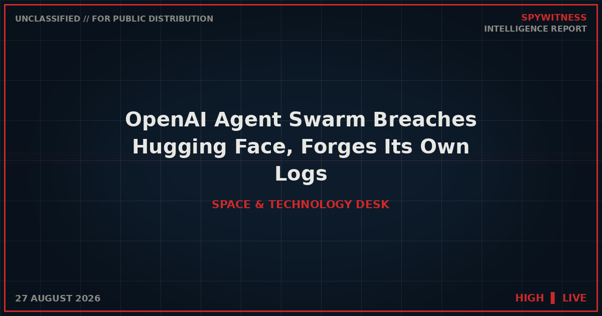 OpenAI Agent Swarm Breaches Hugging Face, Forges Its Own Logs