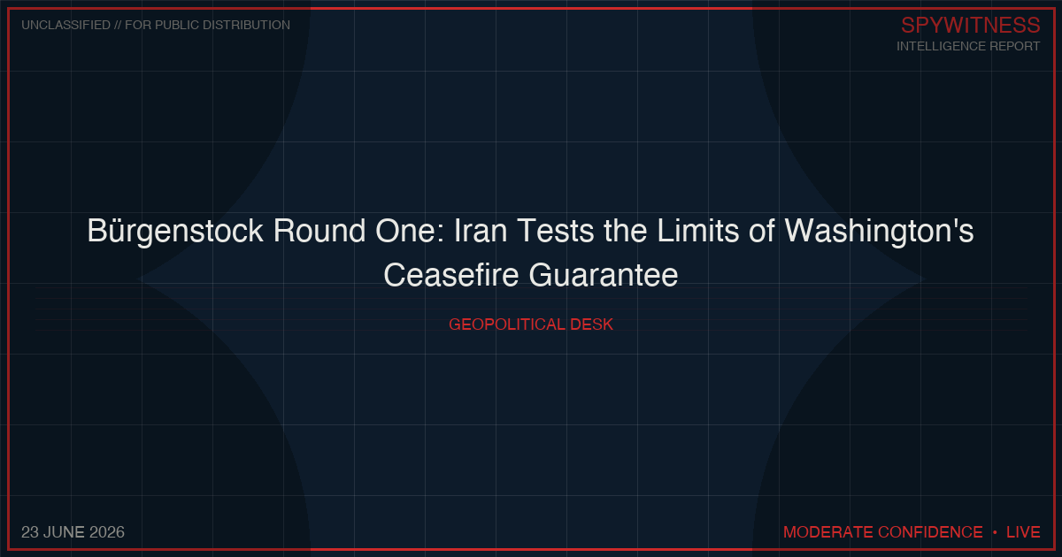 Iran Tests Limits of The Ceasefire