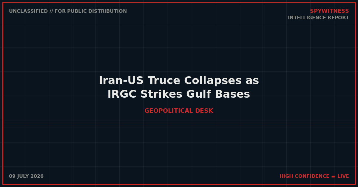 Iran Strikes Gulf Bases